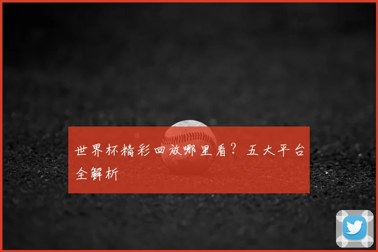 世界杯精彩回放哪里看？五大平台全解析