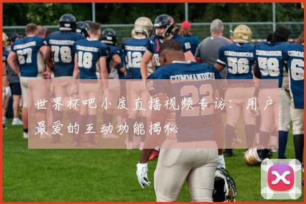 世界杯吧小度直播视频专访:用户最爱的互动功能揭秘